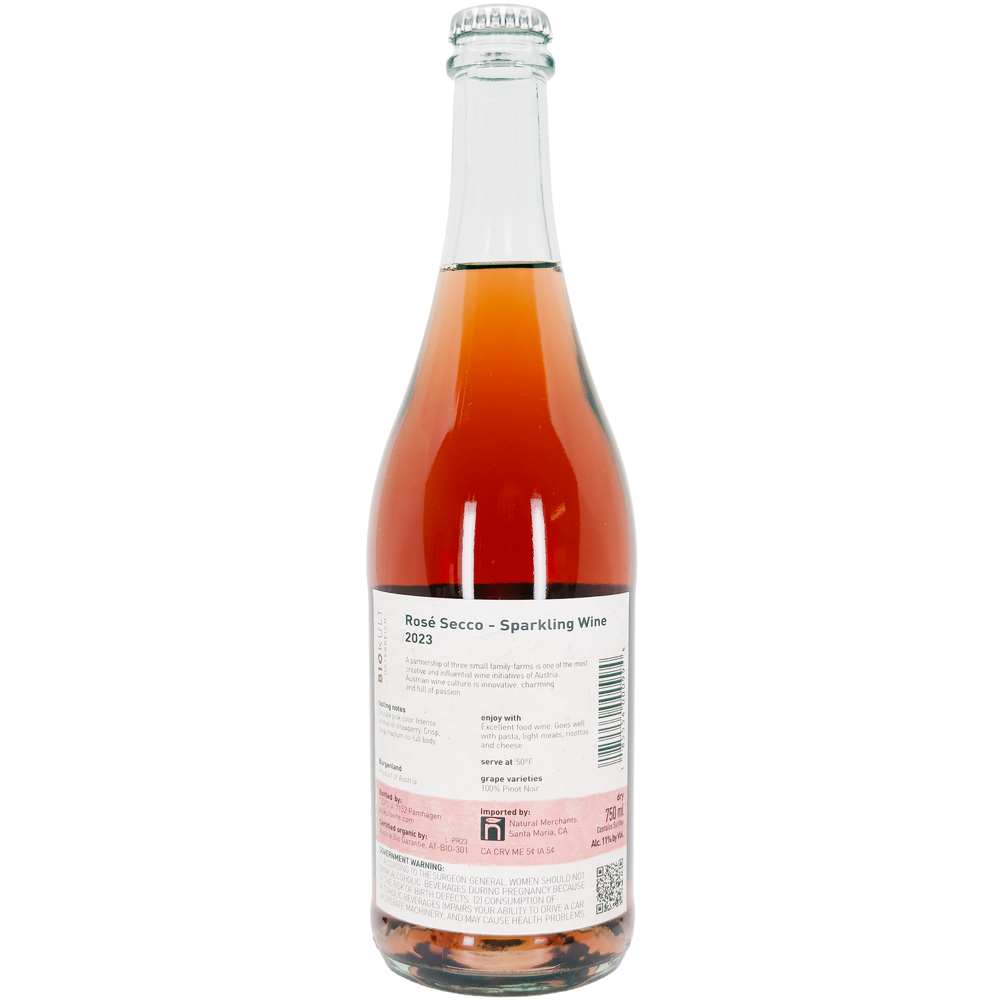Michlits Werner 'Biokult' Rose Secco, Burgenland, Austria
