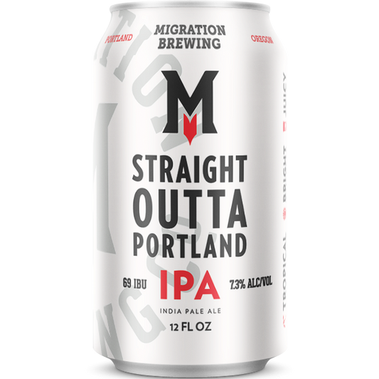 Migration Brewing 'Straight Outta Portland' IPA Beer, Oregon, USA
