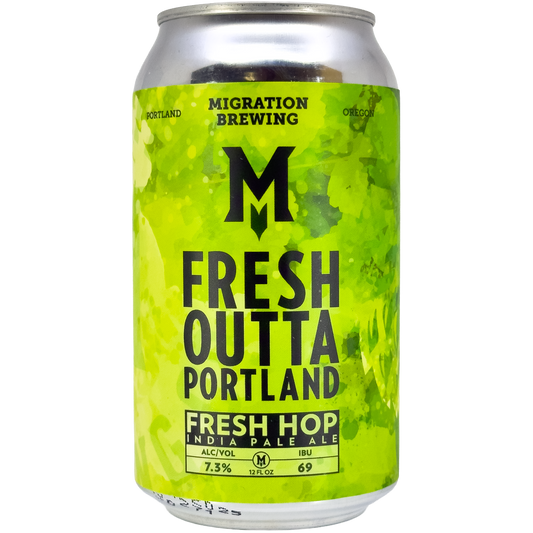 Migration Brewing 'Fresh Outta Portland' Fresh Hop IPA Beer, Oregon
