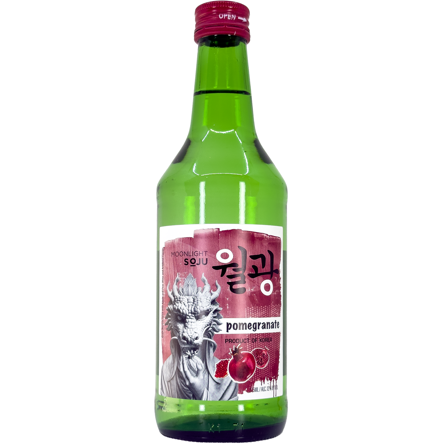 Moonlight Soju Pomegranate, Korea