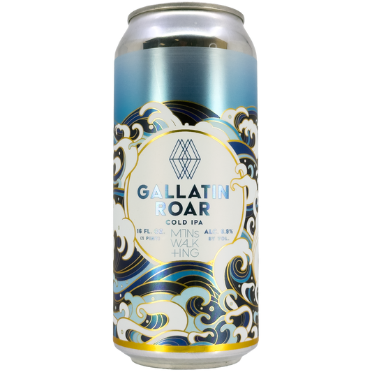 Mountains Walking 'Gallatin Roar' Cold IPA Beer, Montana