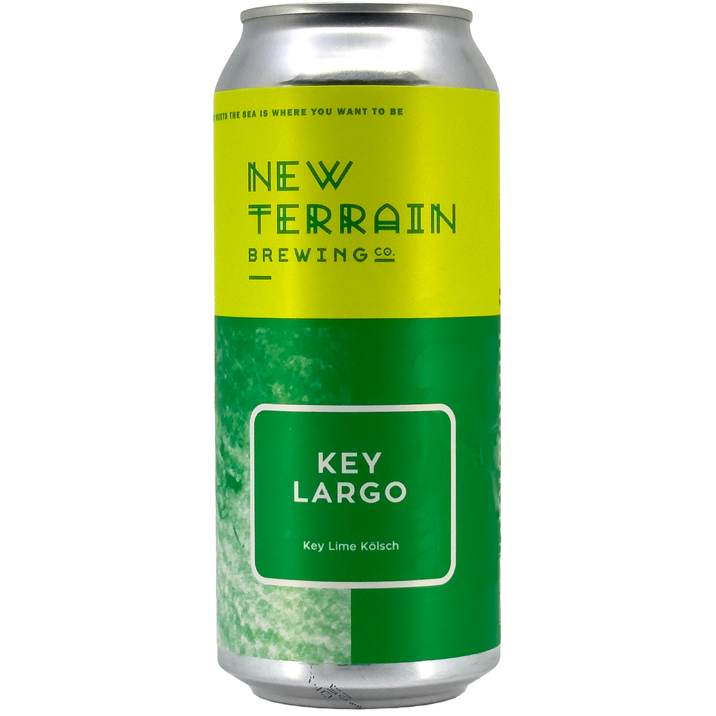 New Terrain Brewing 'Key Largo' Key Lime Kolsch Beer, Colorado