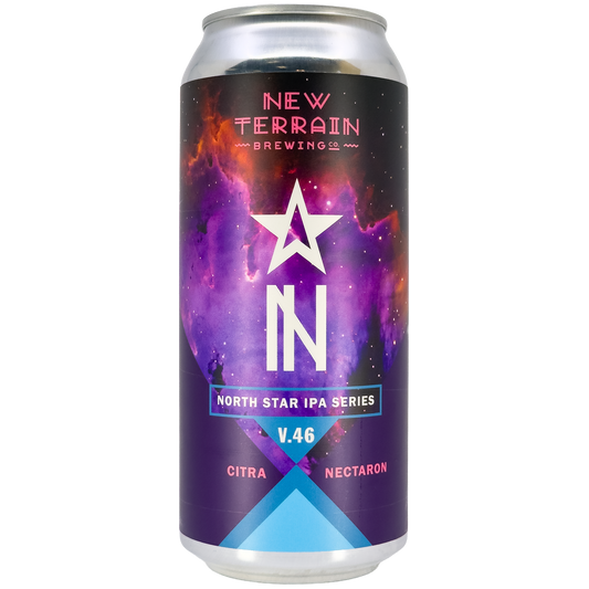 New Terrain Brewing 'North Star' Hazy IPA Beer, Colorado