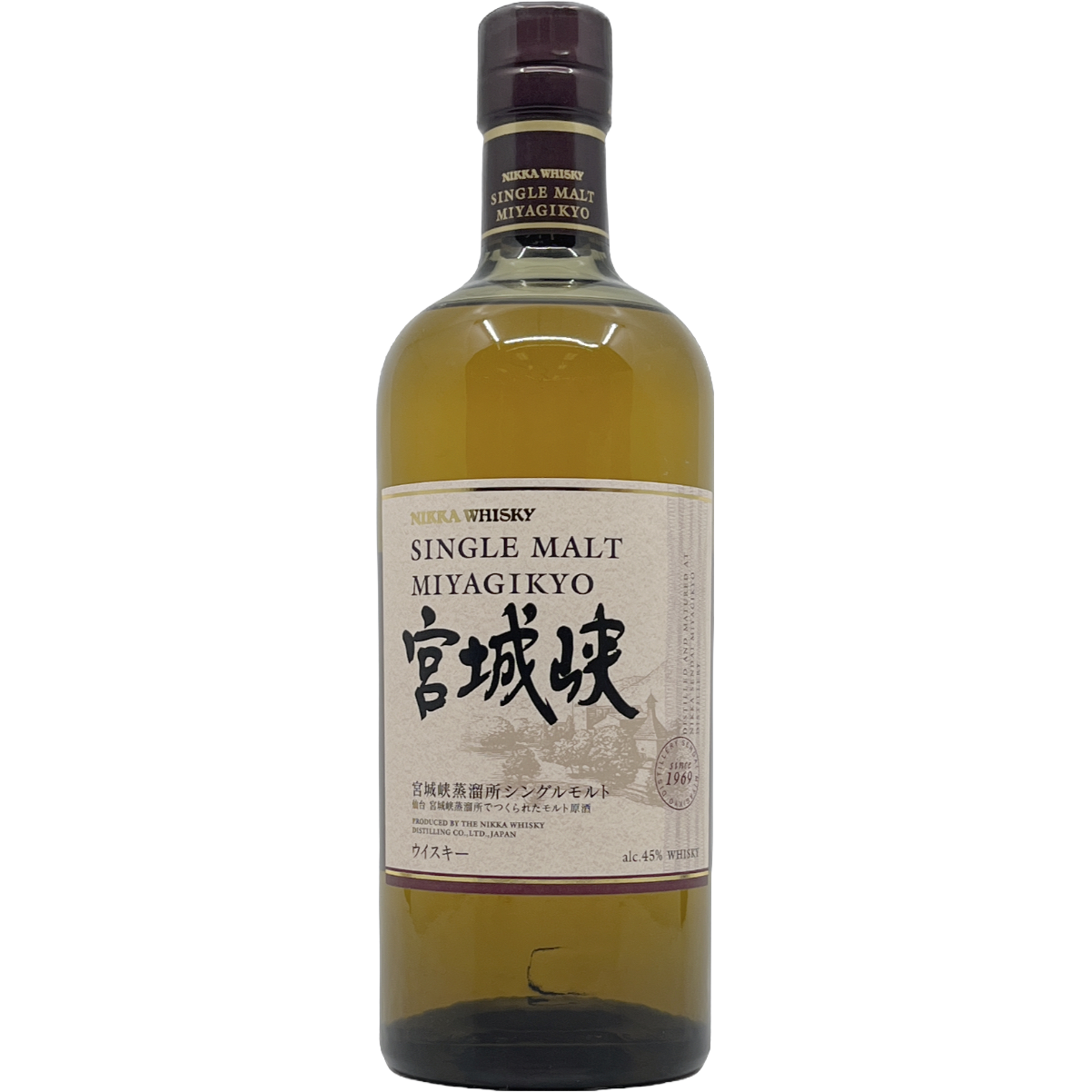 Nikka 'Miyagikyo' Single Malt Japanese Whisky, Japan