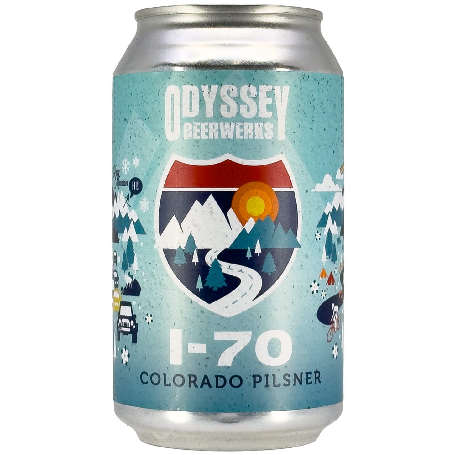 Odyssey Beerwerks 'I-70 Pils' Pilsner Beer, Colorado – Wine Dispensary