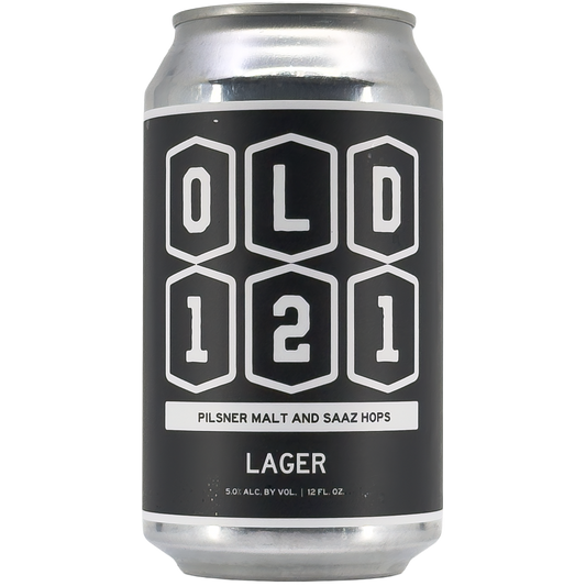 Old 121 Brewhouse Lager Beer, Colorado.