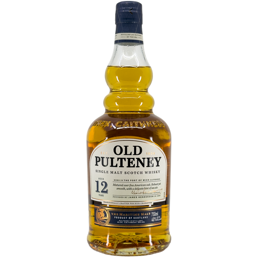 Old Pulteney 12 Year Old Single Malt Scotch Whisky, Highlands, Scotland