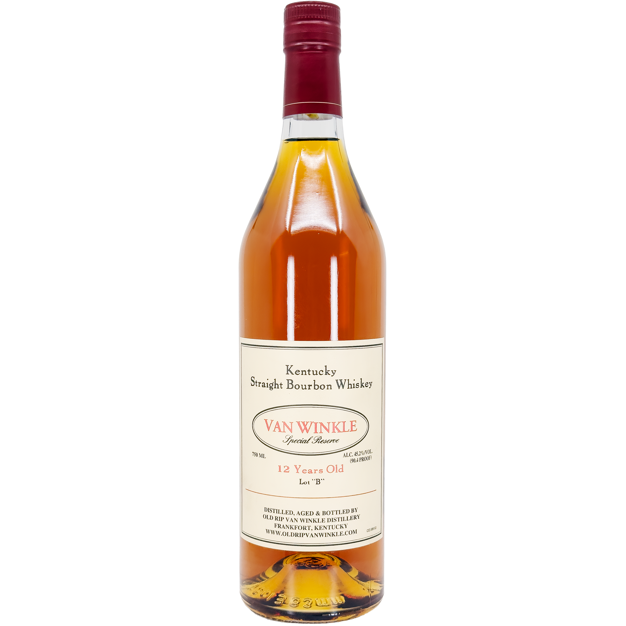 Old Rip Van Winkle 'Van Winkle Special Reserve Lot B' 12 Year Old