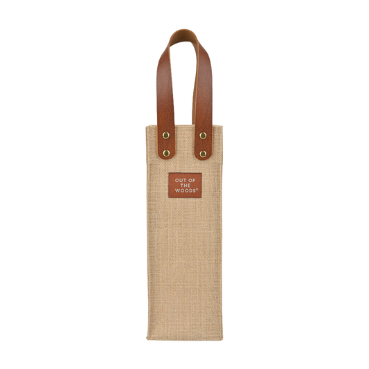 Out of the Woods 'Jute' Wine Tote