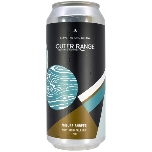Outer Range Brewing 'Nature Shapes' Hazy IPA, Colorado