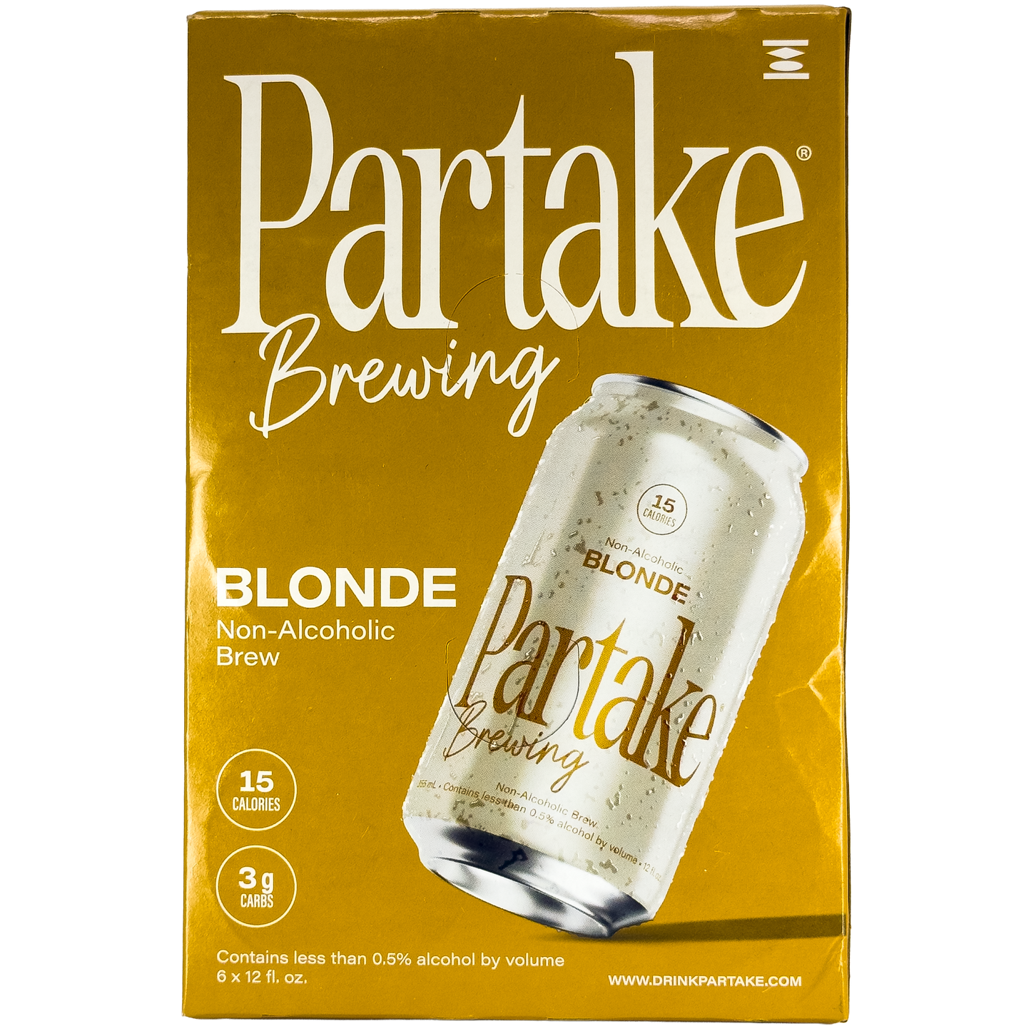 Partake Brewing Non-Alcoholic Blonde Beer, Canada