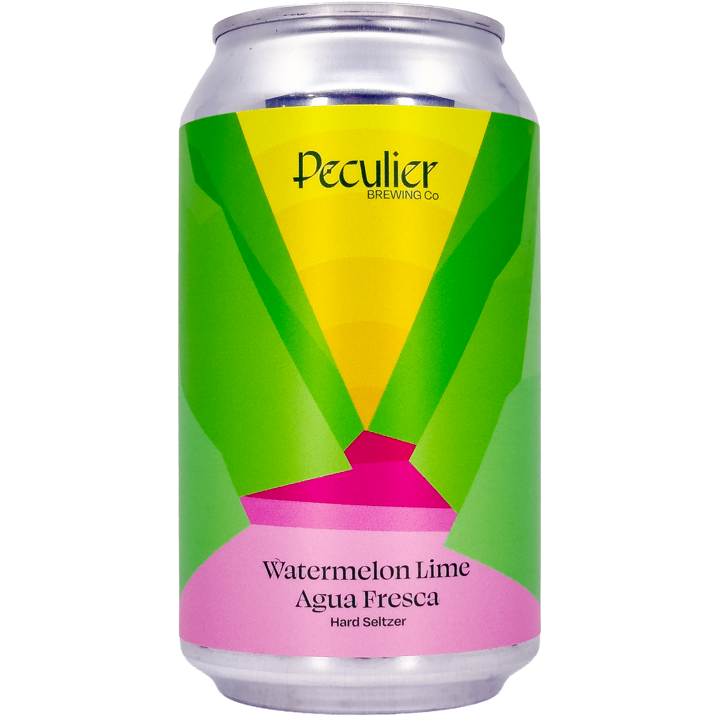 Peculier Ales 'Agua Fresca' Watermelon Lime Hard Seltzer, Colorado