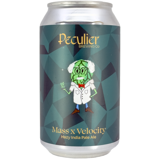 Peculier Ales 'Mass x Velocity' Hazy IPA, Colorado