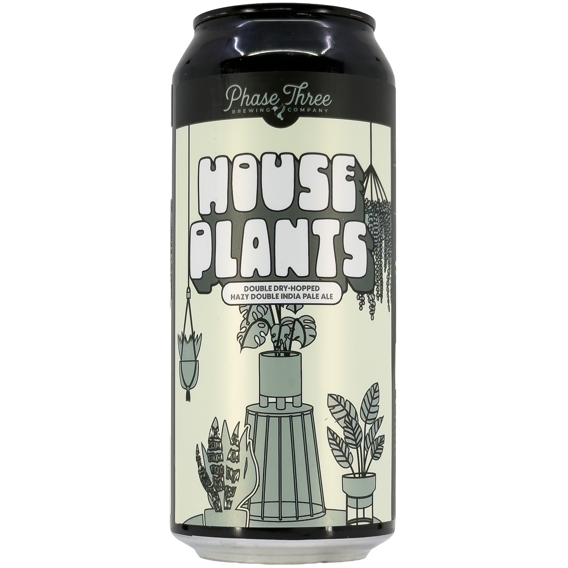 house plant dispensary Phase Three DDH 'House Plants' DIPA Beer, Illinois – Wine Dispensary