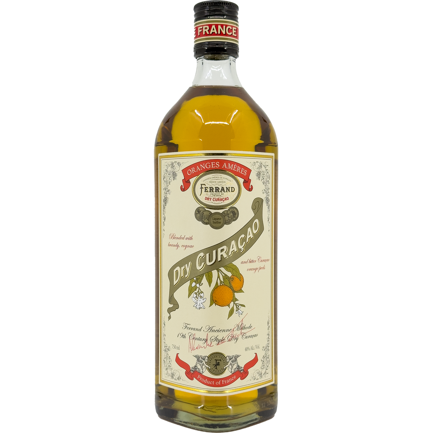 Pierre Ferrand Dry Curacao Triple Sec Liqueur, France