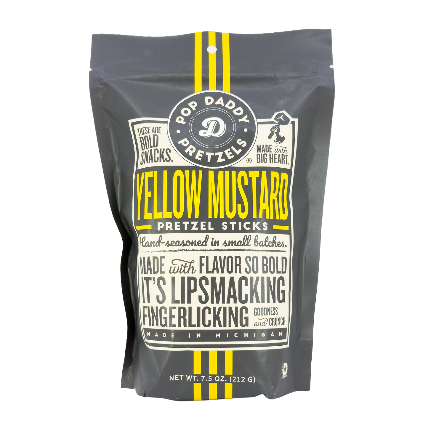 Pop Daddy Snacks Seasoned Pretzels, Michigan