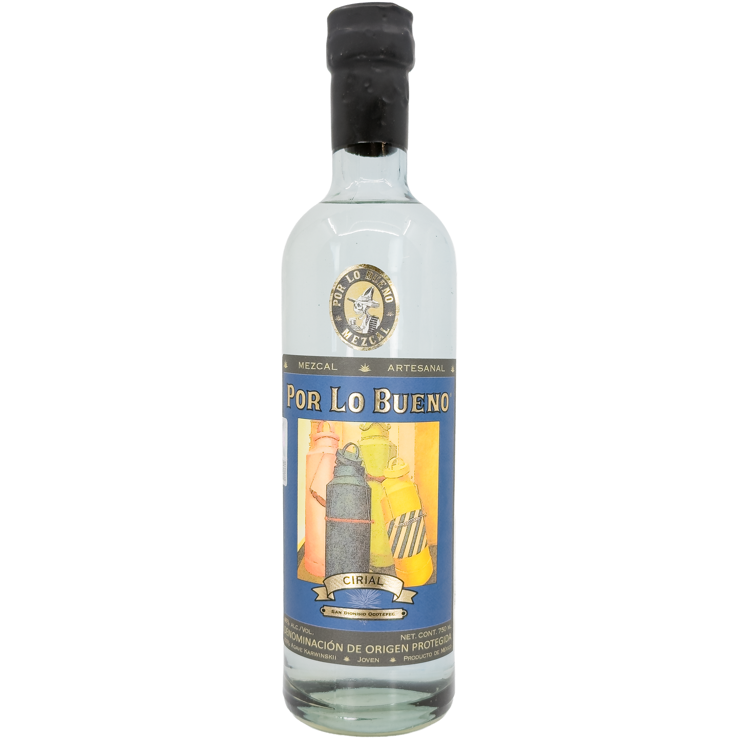 Por Lo Bueno Cirial Mezcal Joven, Oaxaca, Mexico