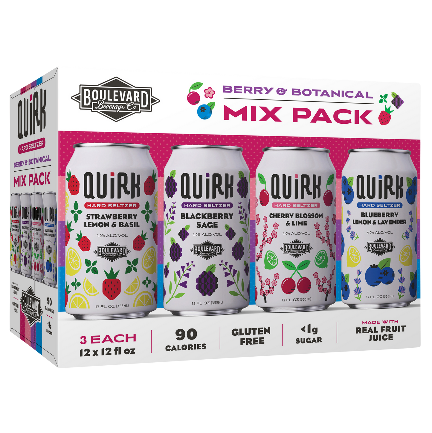 Boulevard Brewing 'Quirk' Hard Seltzer, Missouri, USA