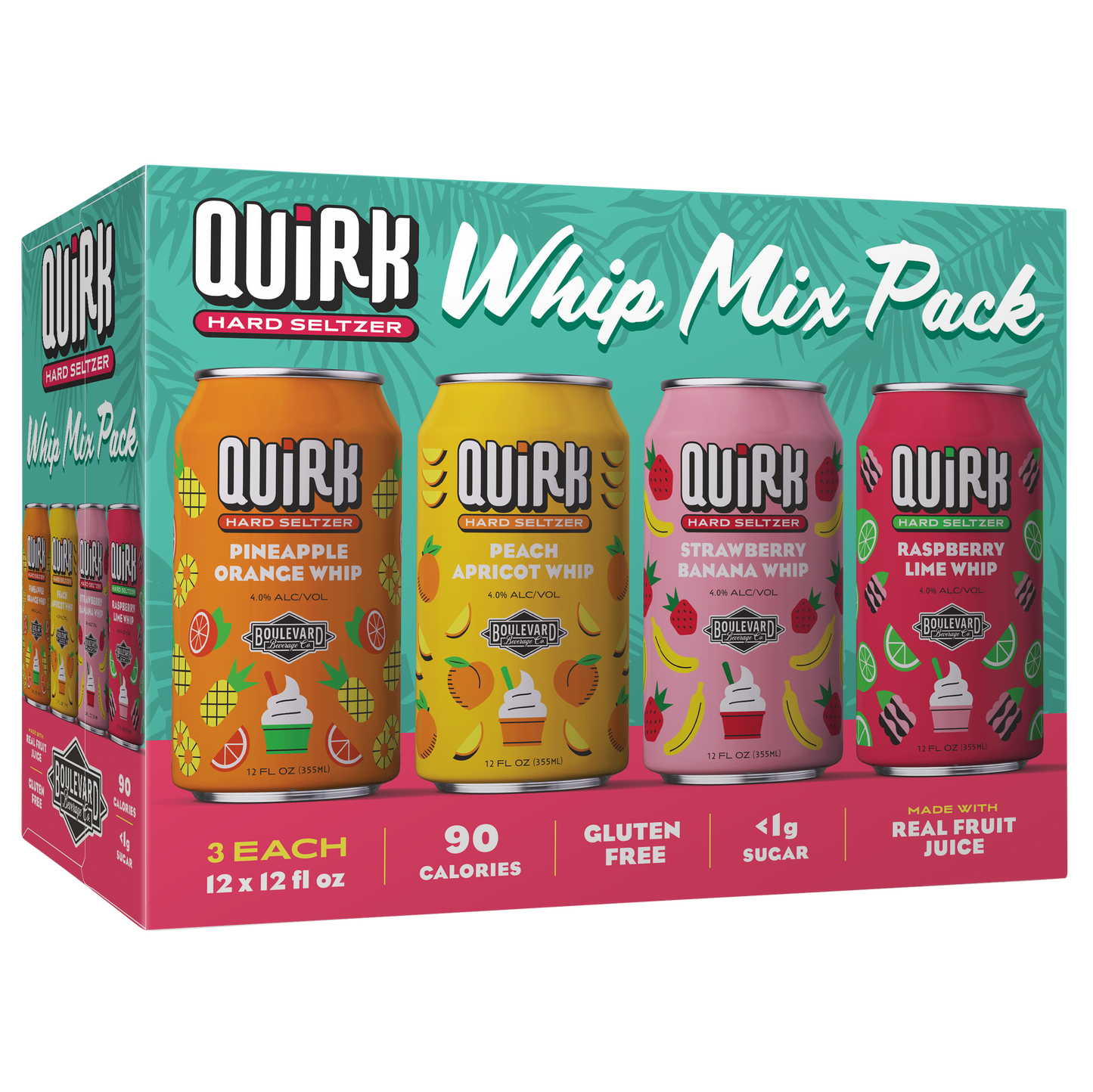 Boulevard Brewing 'Quirk' Hard Seltzer, Missouri, USA