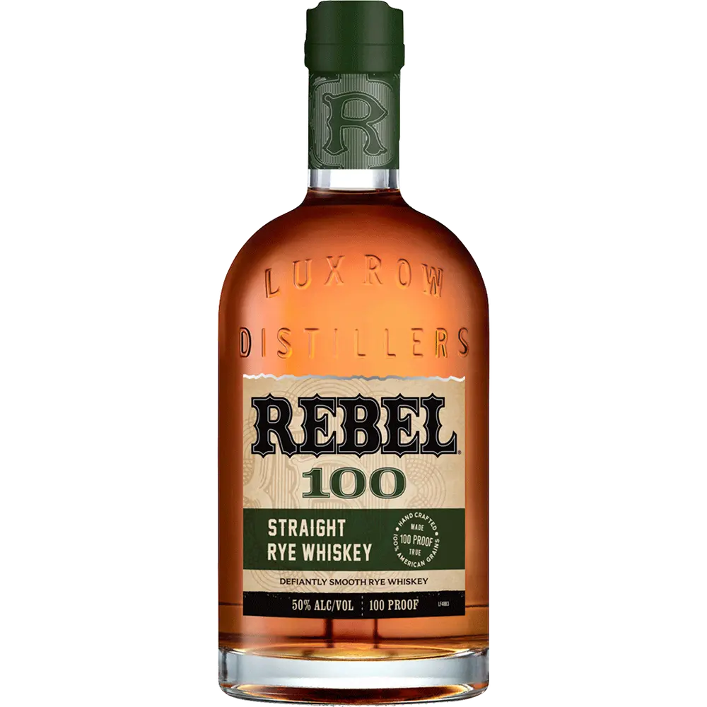 Rebel 100 Straight Rye Whiskey, Kentucky, USA