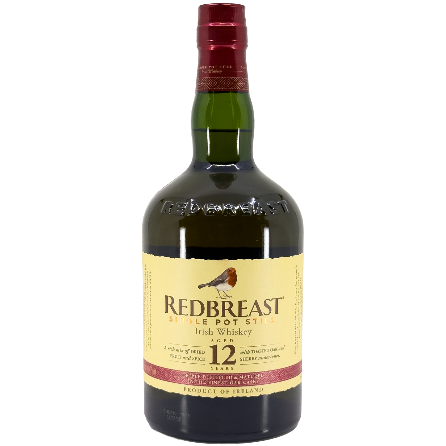Redbreast 12 Year Old Single Pot Still Irish Whiskey, County Cork, Ireland