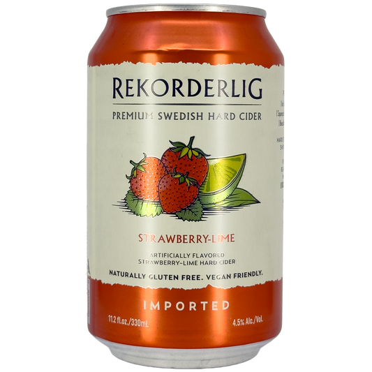 Rekorderlig Premium Strawberry Lime Hard Cider, Sweden