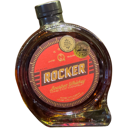 Rocker Port Wine Barrels Finish Bourbon Whiskey, Colorado