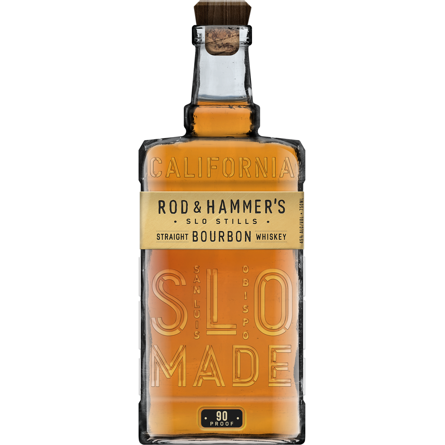 Rod & Hammer's SLO Stills Straight Bourbon Whiskey, California, USA