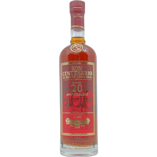 Ron Centenario Fundacion XX 20 Aniversario Rum Costa Rica