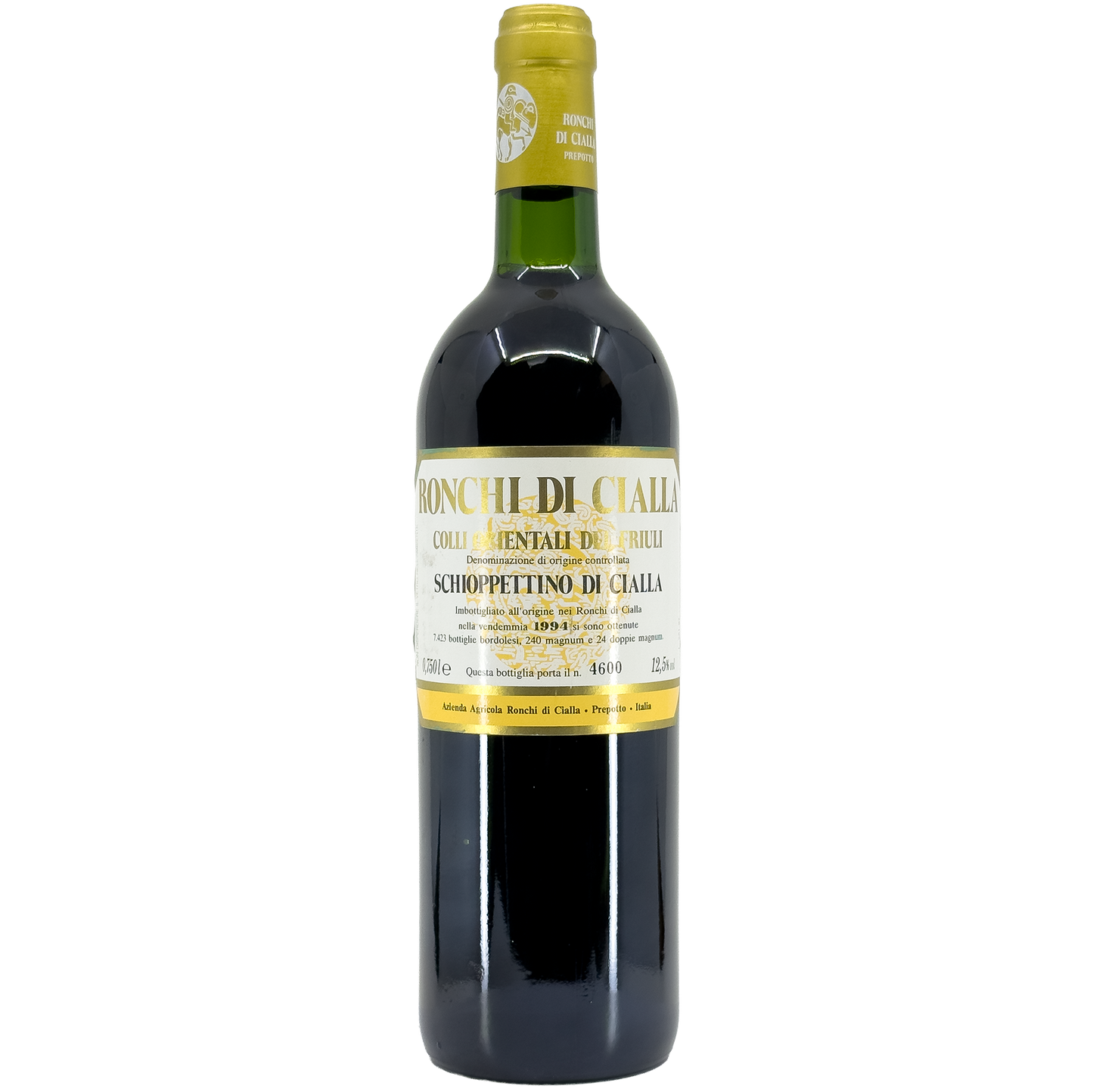 Ronchi di Cialla Schioppettino Colli Orientali del Friuli Cialla, Friuli-Venezia Giulia, Italy