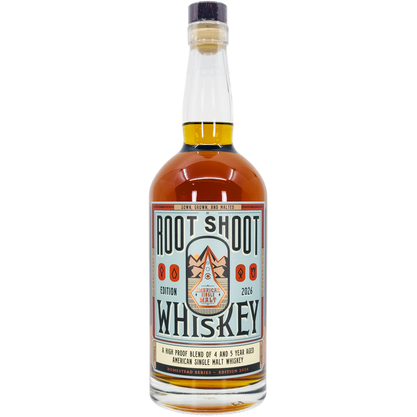 Root Shoot Spirits Homestead High Proof Series American Single Malt, Colorado