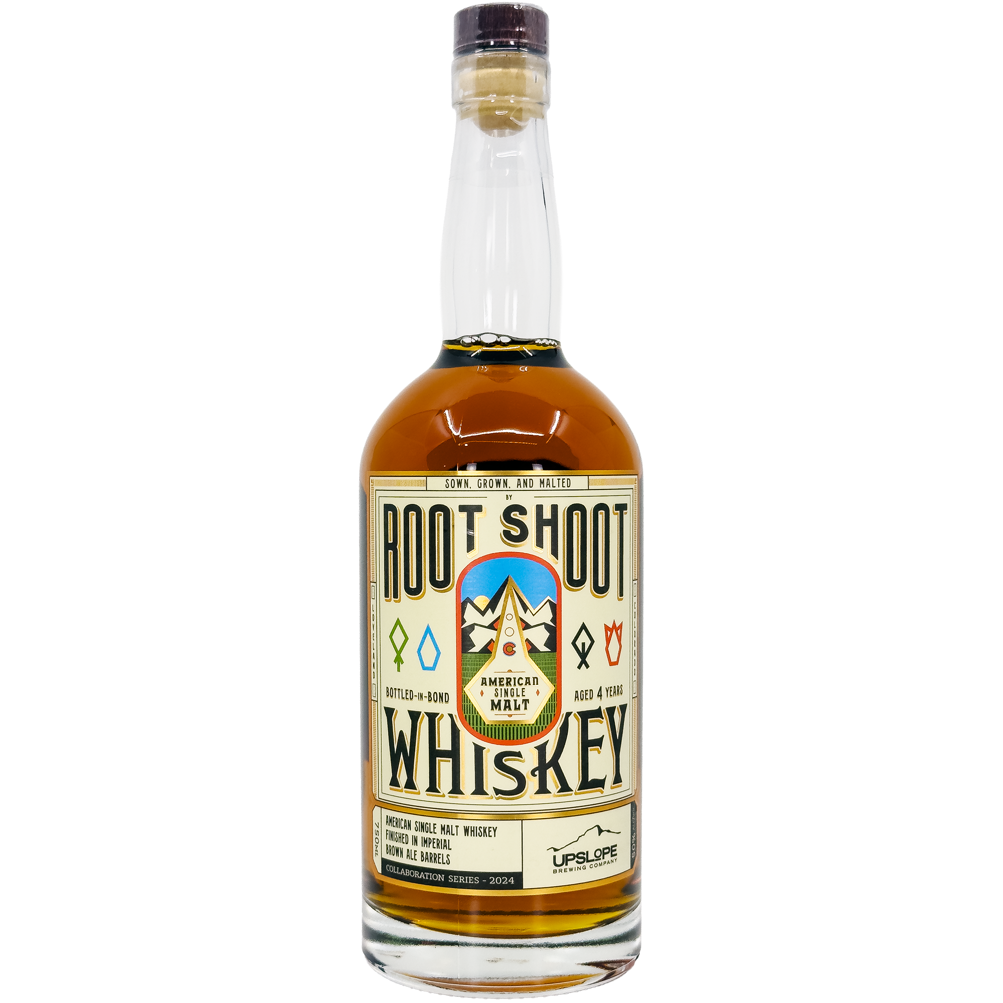 Root Shoot Spirits x Upslope Brewing Bottled in Bond 4 Year Old