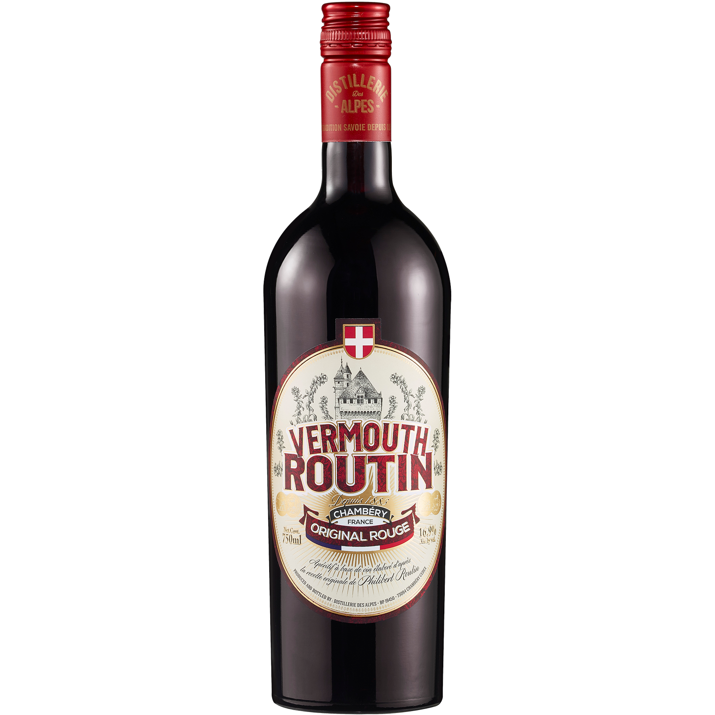 Routin Original Rouge Vermouth, Chambery, France