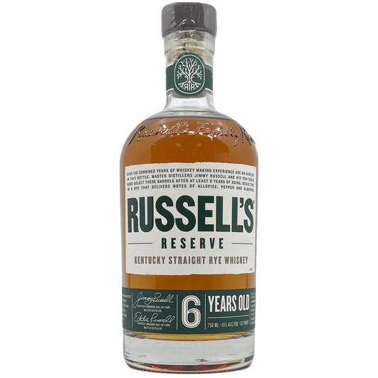Russell's Reserve 6 Year Old Straight Rye Whiskey, Kentucky