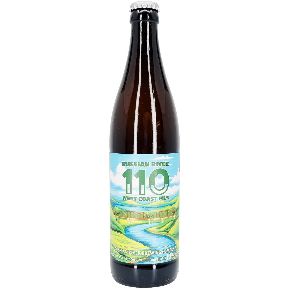 Russian River Brewing Company '110' West Coast Pils Beer, Russian River, California