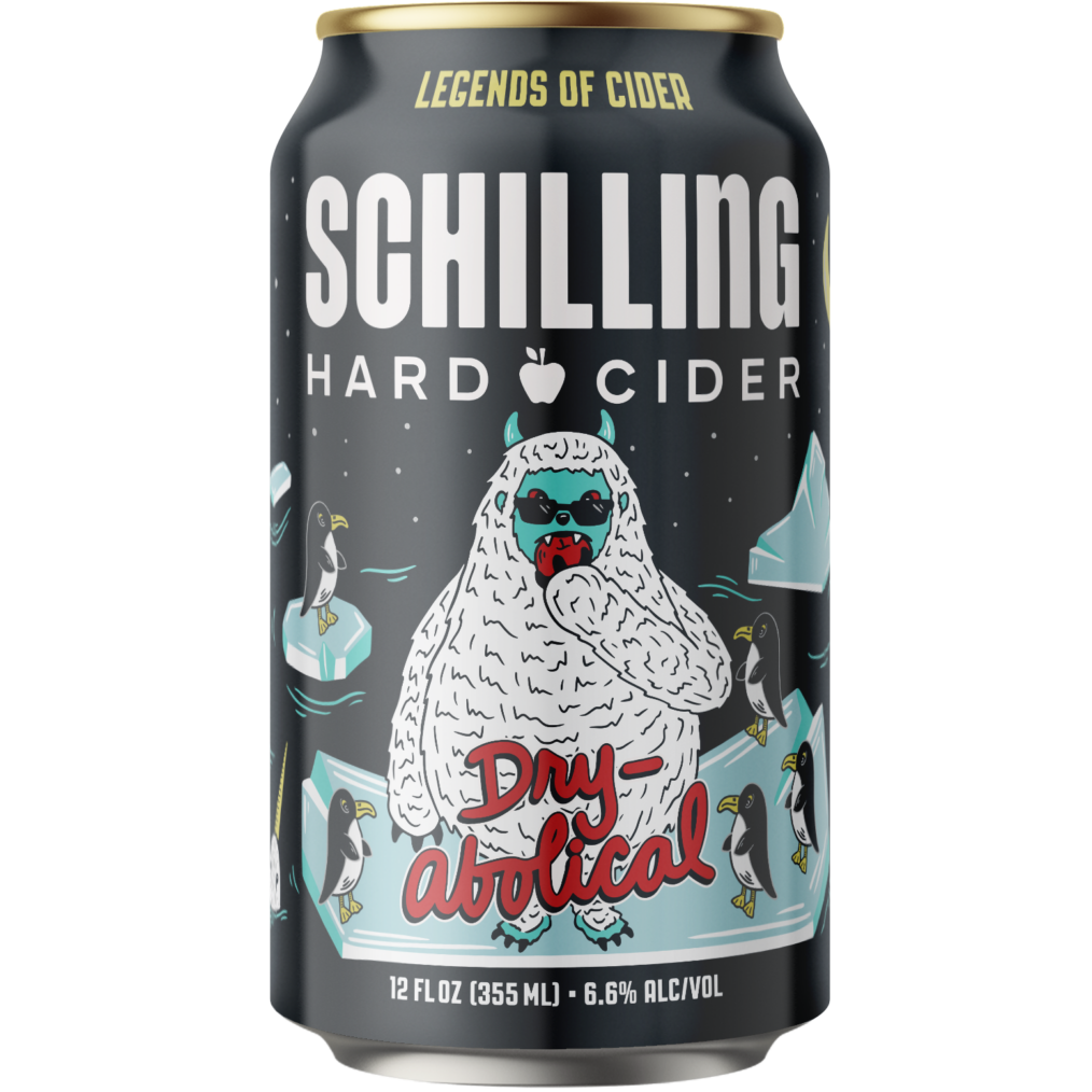 Schilling Cider House Dry-Abolical Hard Cider, Washington, USA