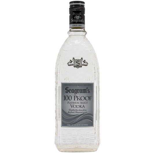 Seagram's Platinum Select 100 Proof Vodka, USA