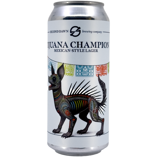 Second Dawn Brewing Co. 'Tijuana Champion' Mexican Style Lager Beer, Colorado