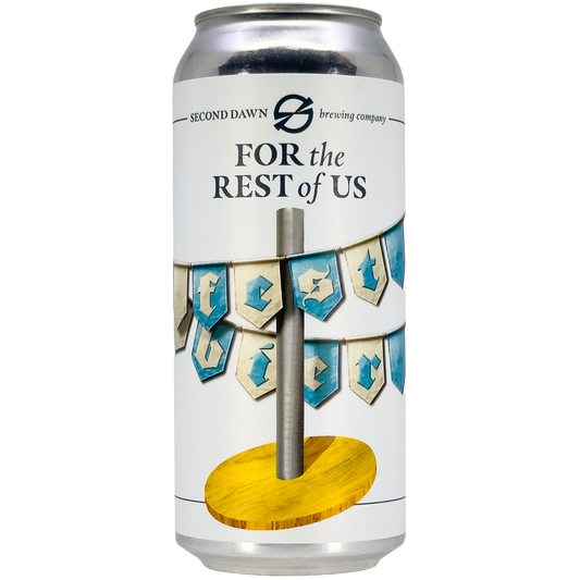 Second Dawn Brewing Co. 'For The Rest of Us' Lager Beer, Colorado