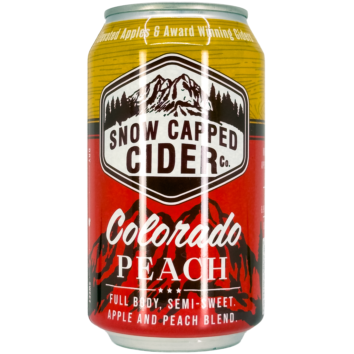Snow Capped 'Colorado Peach' Cider, Colorado