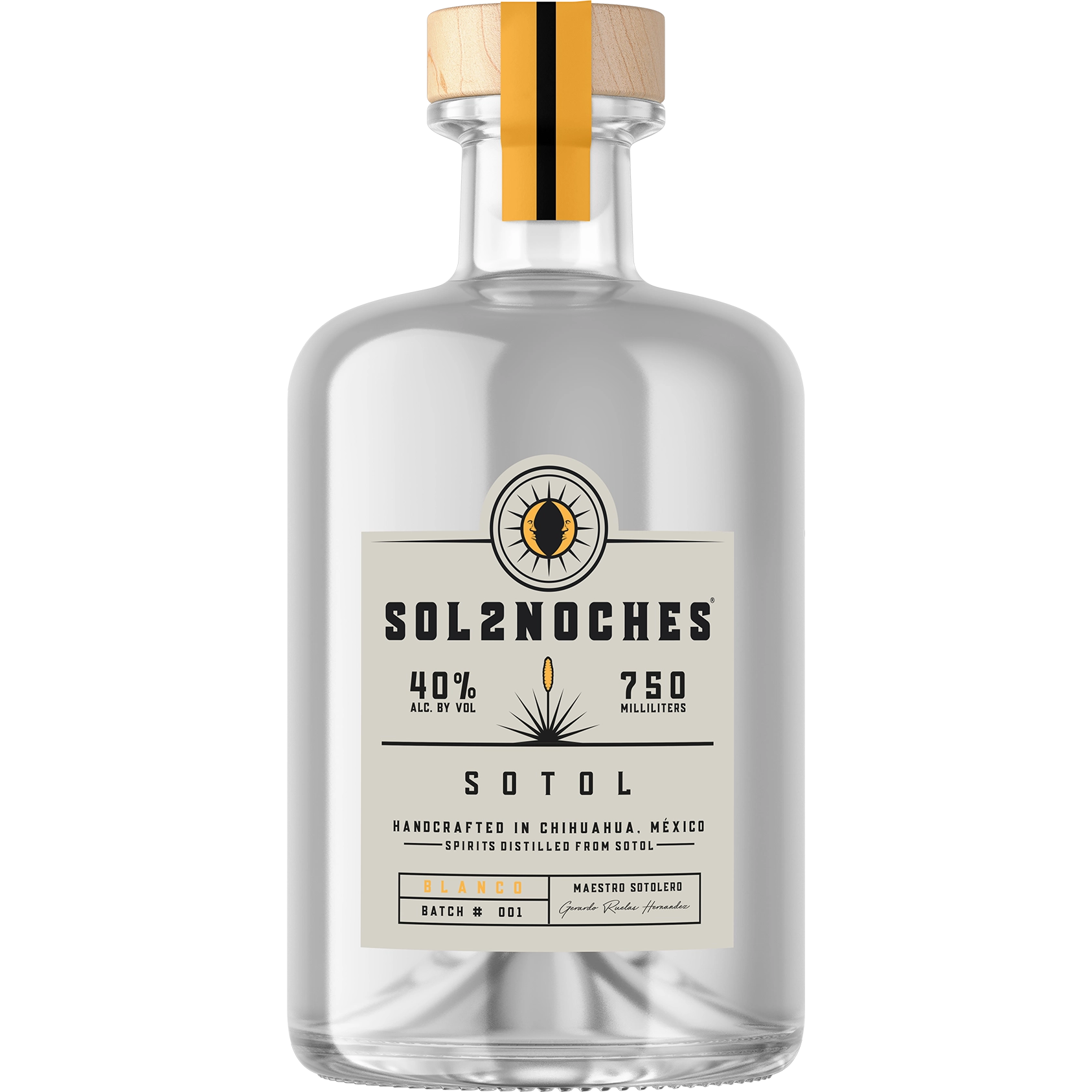 Sol2Noches 'Batch #001' Blanco Sotol, Chihuahua, Mexico – Wine