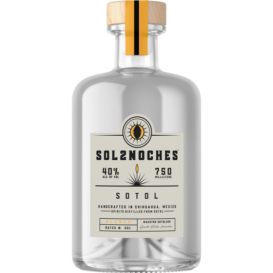 Sol2Noches 'Batch #001' Blanco Sotol, Chihuahua, Mexico