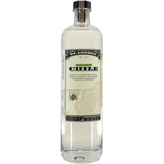 St. George Spirits Green Chile Vodka, California