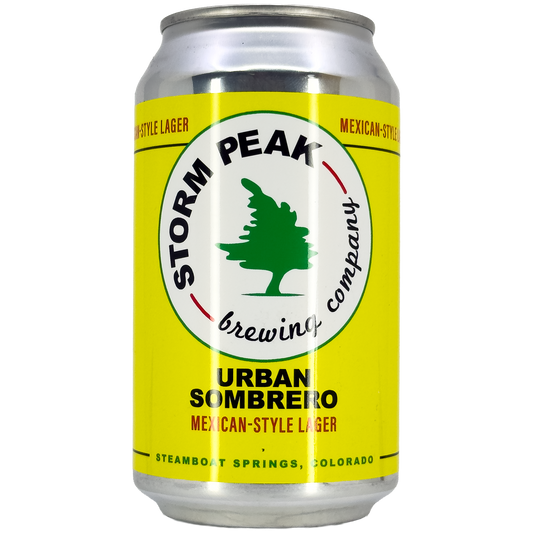 Storm Peak Brewing Co. 'Urban Sombrero' Lager, Colorado