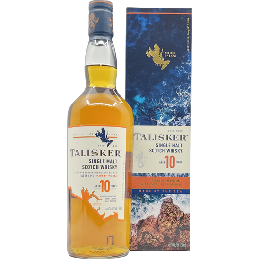 Talisker 10 Year Old Single Malt Scotch Whisky, Isle of Skye, Scotland