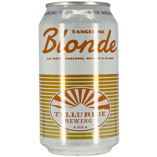Telluride Brewing Co. Tangerine Blonde Ale Beer, Colorado