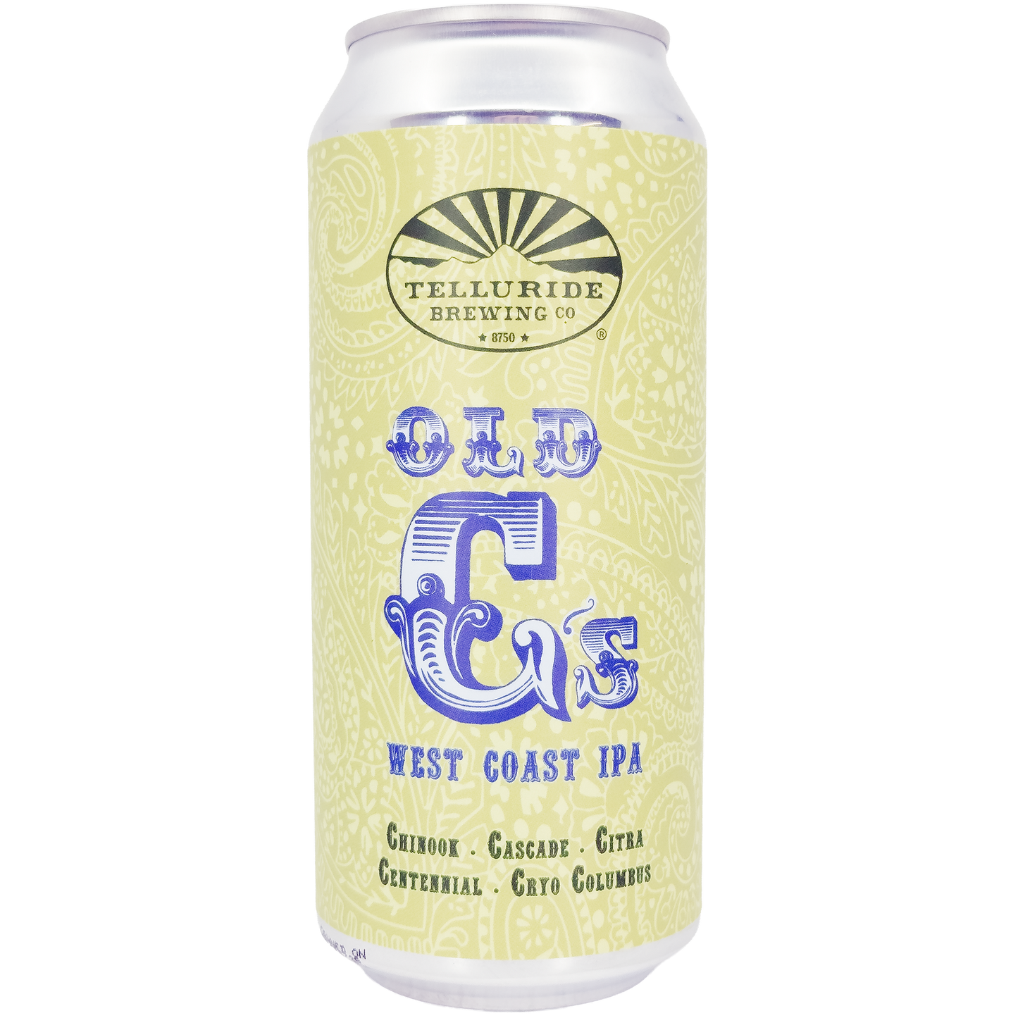 Telluride Brewing Co. 'The Old Cs' West Coast IPA Beer, Colorado