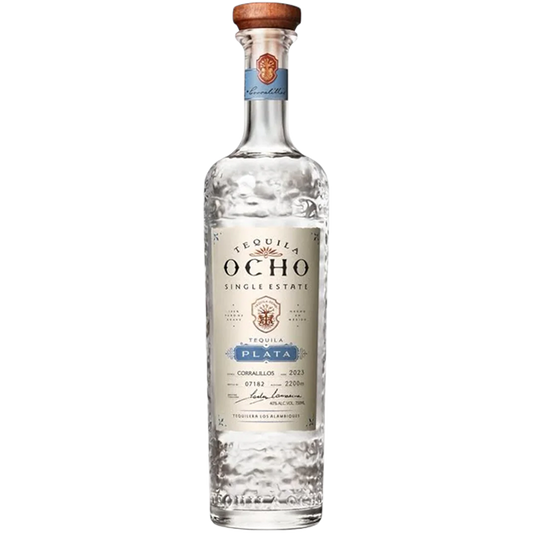 Tequila Ocho Single Estate Plata-Blanco, Jalisco, Mexico