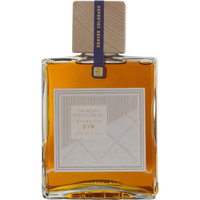 The Block Distilling Co. Winter Barreled Gin, Colorado