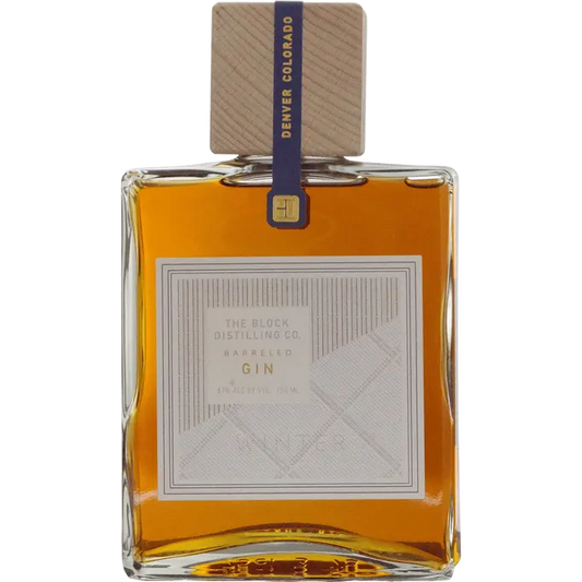 The Block Distilling Co. Winter Barreled Gin, Colorado